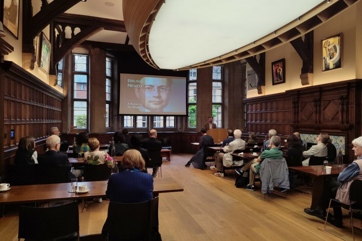 Image de la conférence de l'AMFO à Brasenose College, Oxford, 2022