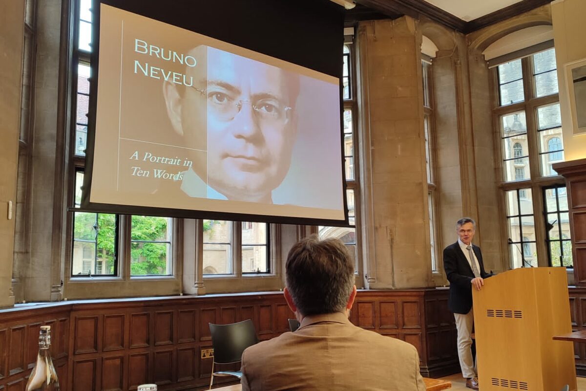Image de la conférence de l'AMFO à Brasenose College, Oxford, 2022