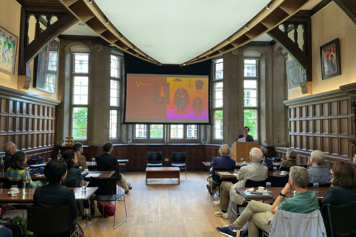 Image de la conférence de l'AMFO à Brasenose College, Oxford, 2022