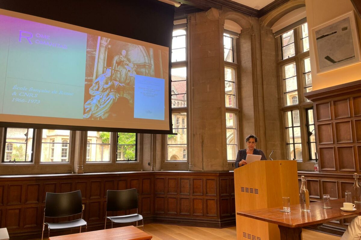 Image de la conférence de l'AMFO à Brasenose College, Oxford, 2022
